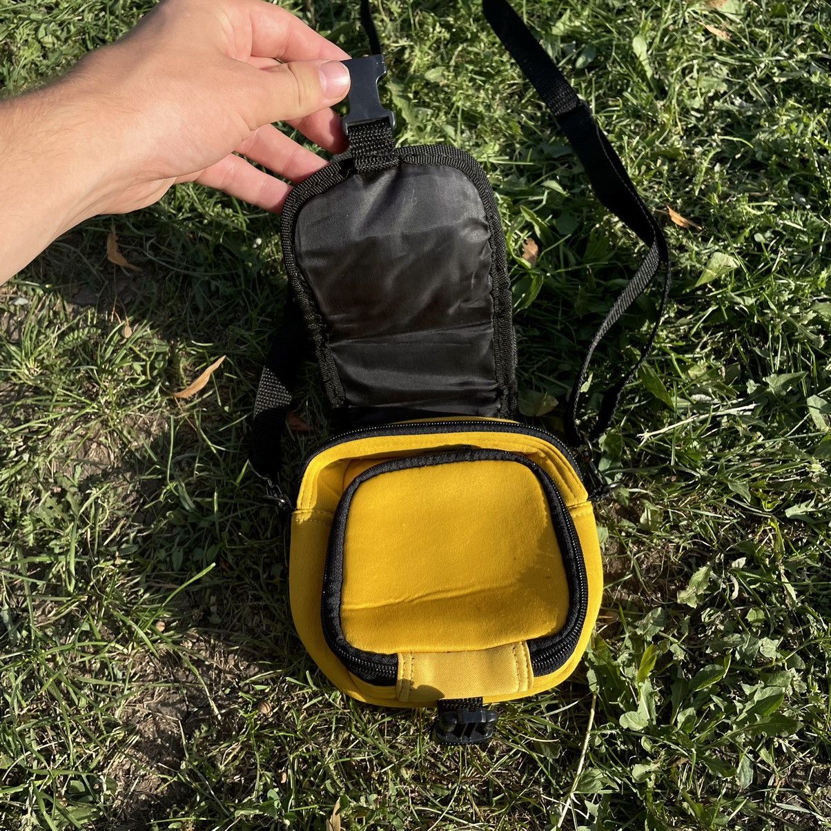 Vintage Vintage Y2K Tactical Crossbody Bag Yellow Black Punk Drip OS Size ONE SIZE - 3 Thumbnail