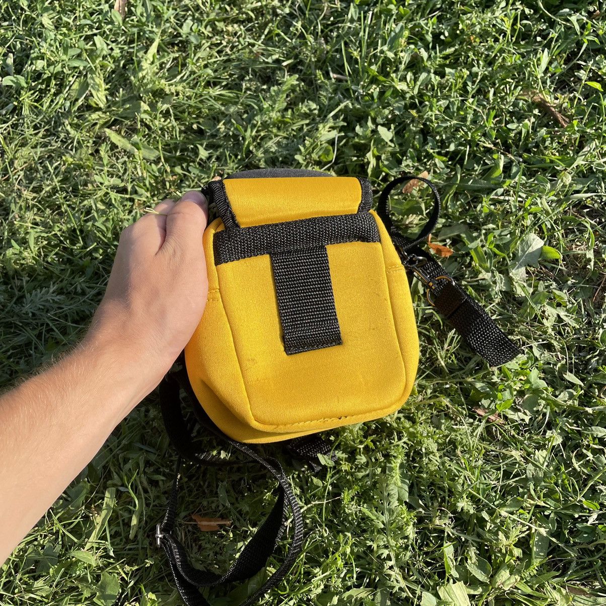 Vintage Vintage Y2K Tactical Crossbody Bag Yellow Black Punk Drip OS Size ONE SIZE - 5 Thumbnail