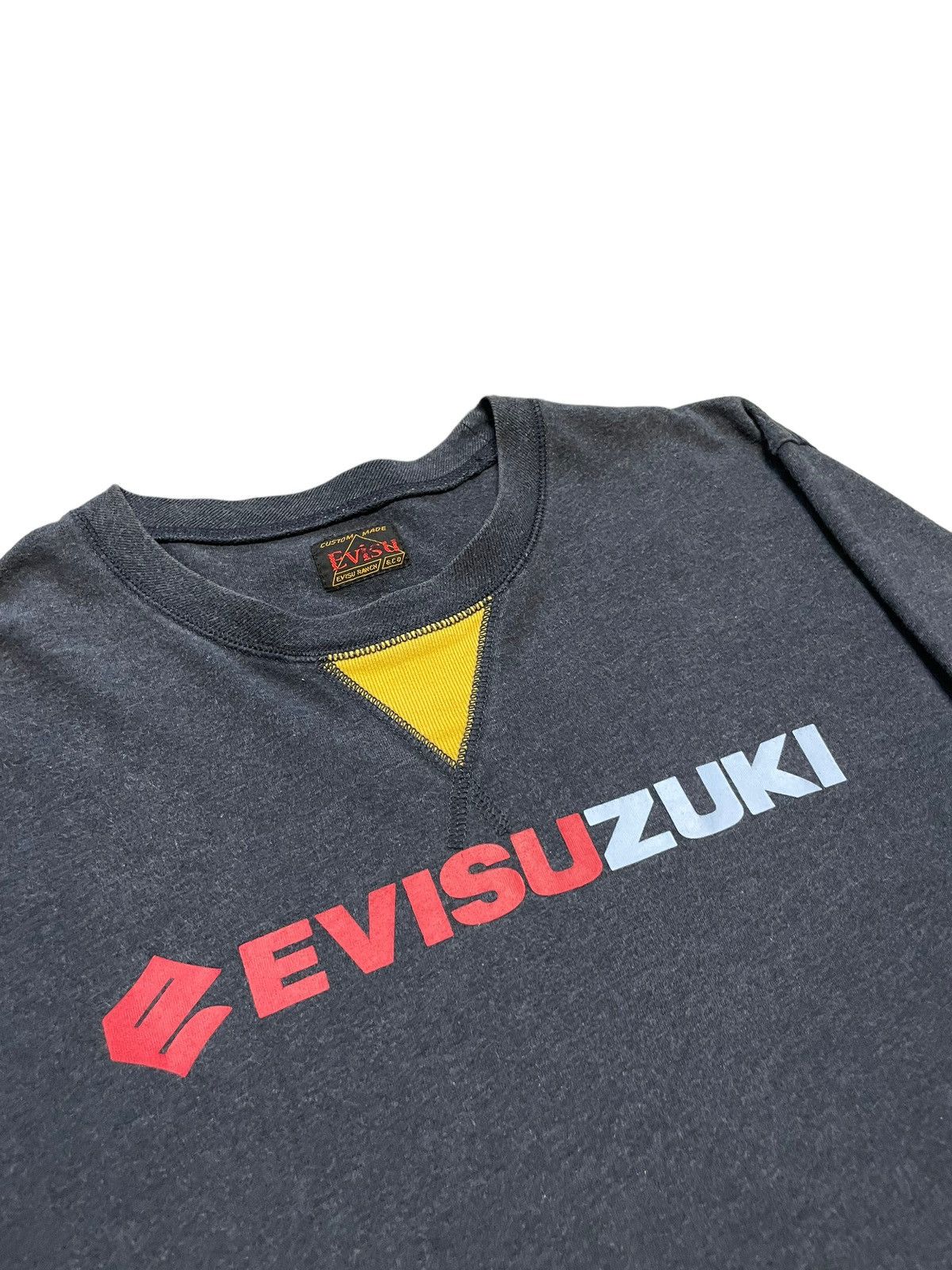 Evisu Y2K vintage Evisu long sleeve Evisuzuki Streetwear rare hype Size US XL / EU 56 / 4 - 2 Thumbnail