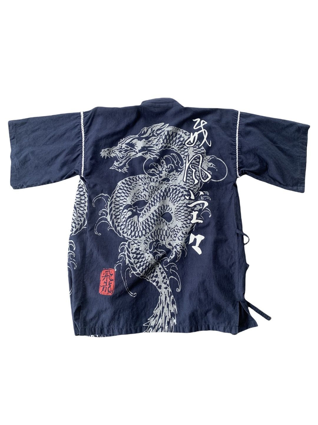 Japanese Brand Kimono Jimmy Dragon Japanese Traditional Size US M / EU 48-50 / 2 - 2 Thumbnail