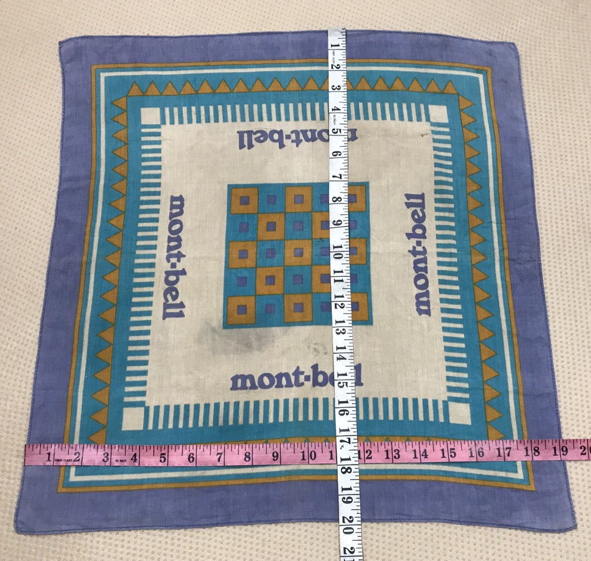 Montbell montbell bandana handkerchief Size ONE SIZE - 4 Thumbnail