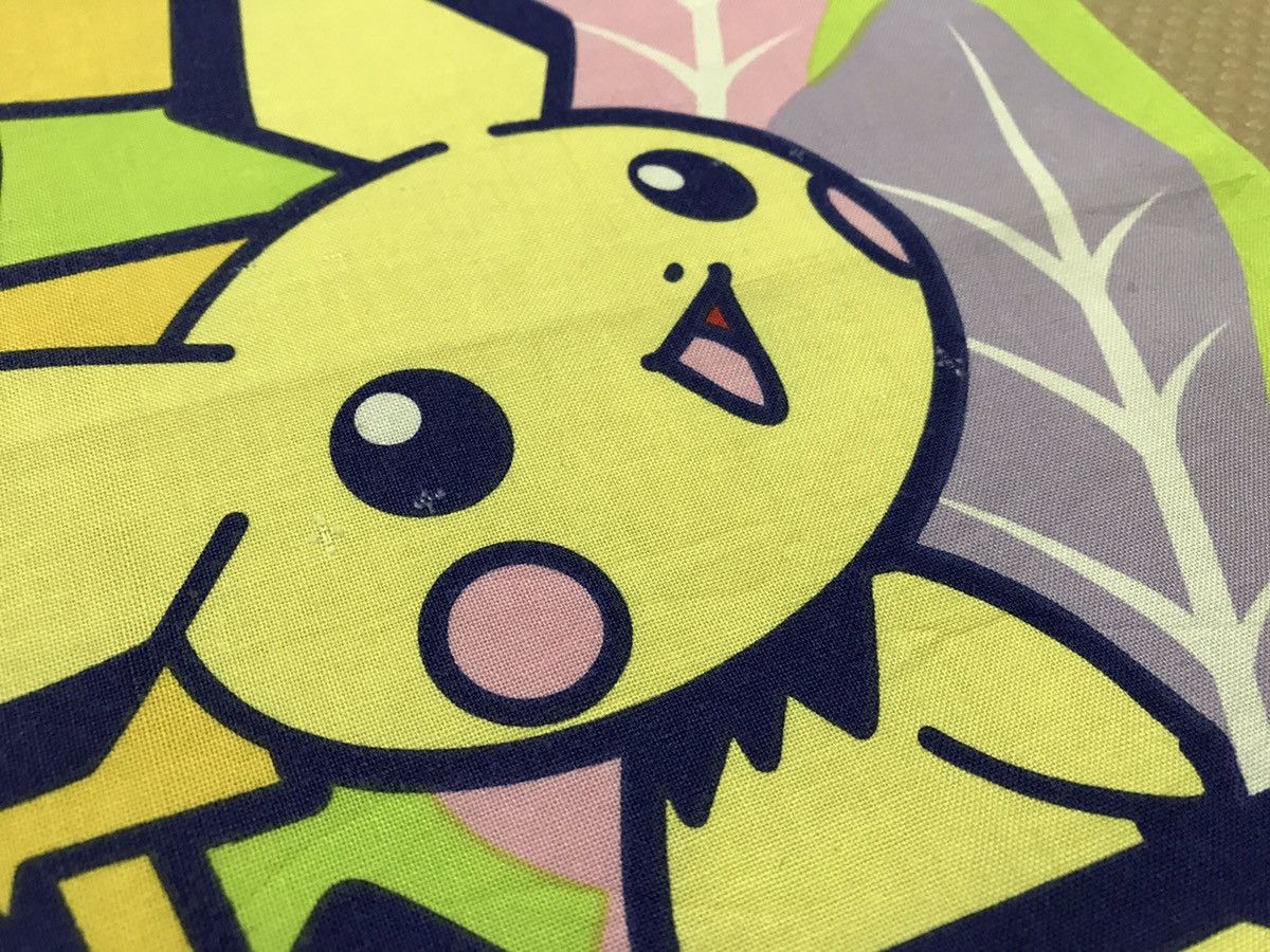 Cartoon Network × Japanese Brand × Pokemon pokemon bandana handkerchief pocket square Size ONE SIZE - 4 Thumbnail