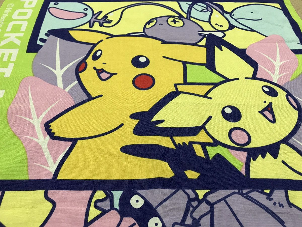Cartoon Network × Japanese Brand × Pokemon pokemon bandana handkerchief pocket square Size ONE SIZE - 2 Thumbnail