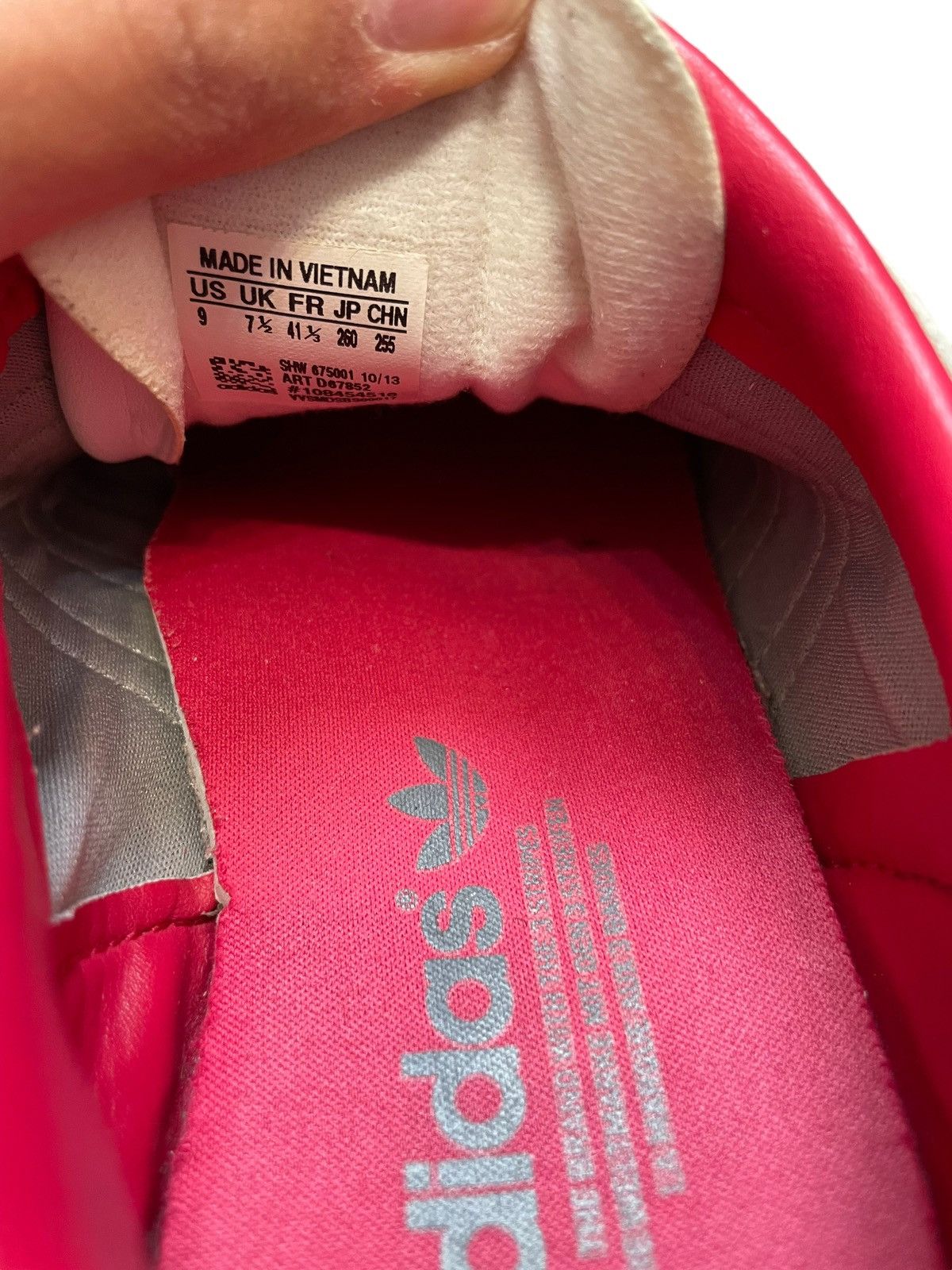 Adidas × Vintage Vintage Adidas Gazelle low-top casual Sneakers Size US 9 / EU 42 - 6 Thumbnail