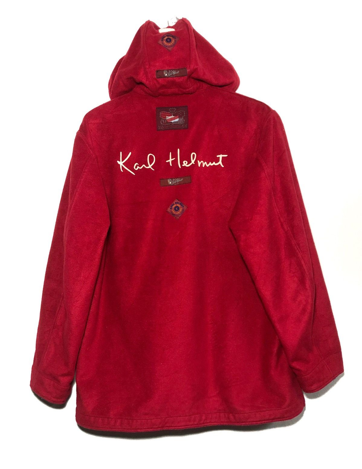 Japanese Brand RARE!!! Vintage Karl Helmut Reversible Hoodie Jacket Size US L / EU 52-54 / 3 - 1 Thumbnail