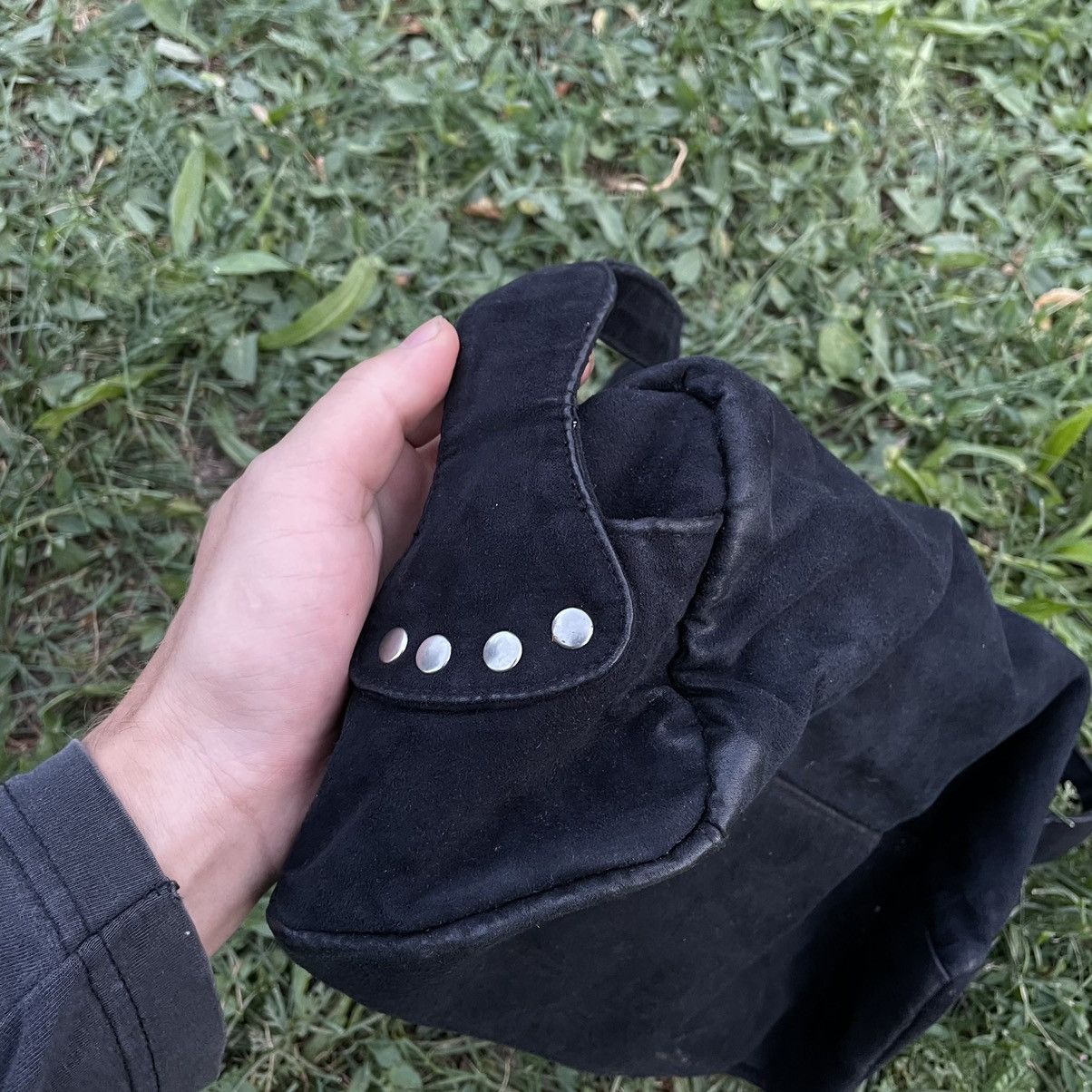 Vintage Vintage Y2K Black Mohair Crossbody Bag Streetwear Worn In OS Size ONE SIZE - 7 Thumbnail