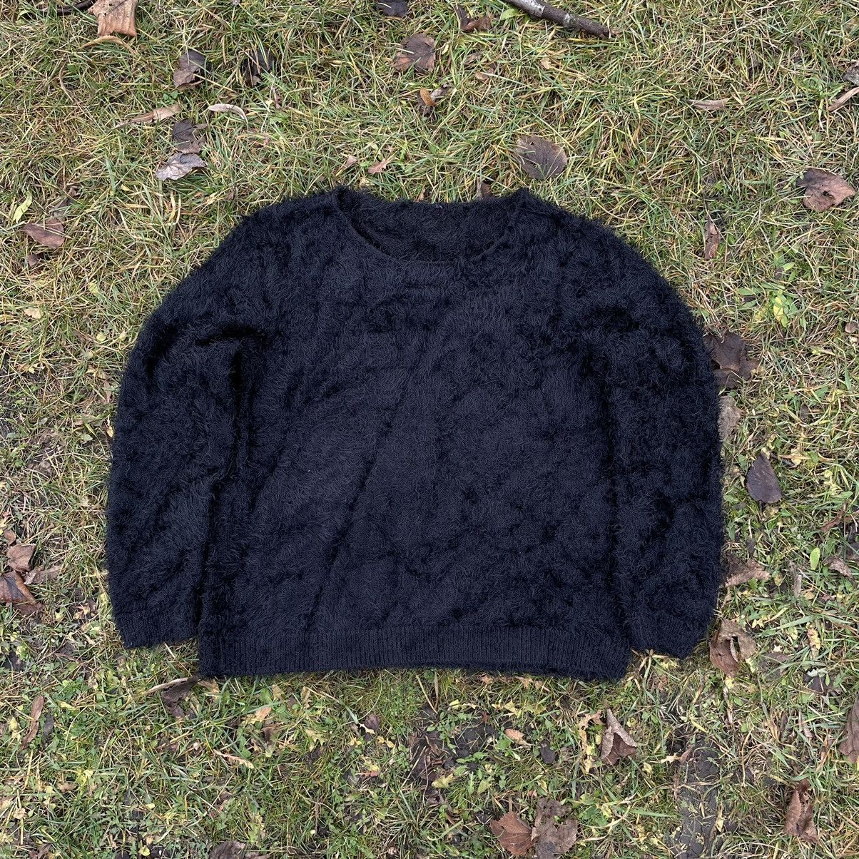 Vintage Vintage Y2K Mohair Fuzzy Oversized Knit Sweater Grunge OS Size ONE SIZE - 1 Thumbnail
