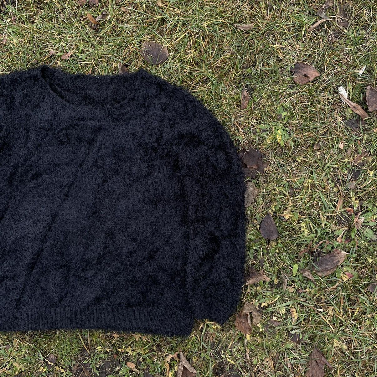 Vintage Vintage Y2K Mohair Fuzzy Oversized Knit Sweater Grunge OS Size ONE SIZE - 2 Thumbnail
