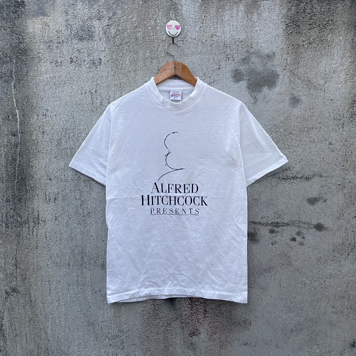 Vintage Vintage 80s alfred hitchcock tshirt filmmaker Size US M / EU 48-50 / 2 - 1 Thumbnail
