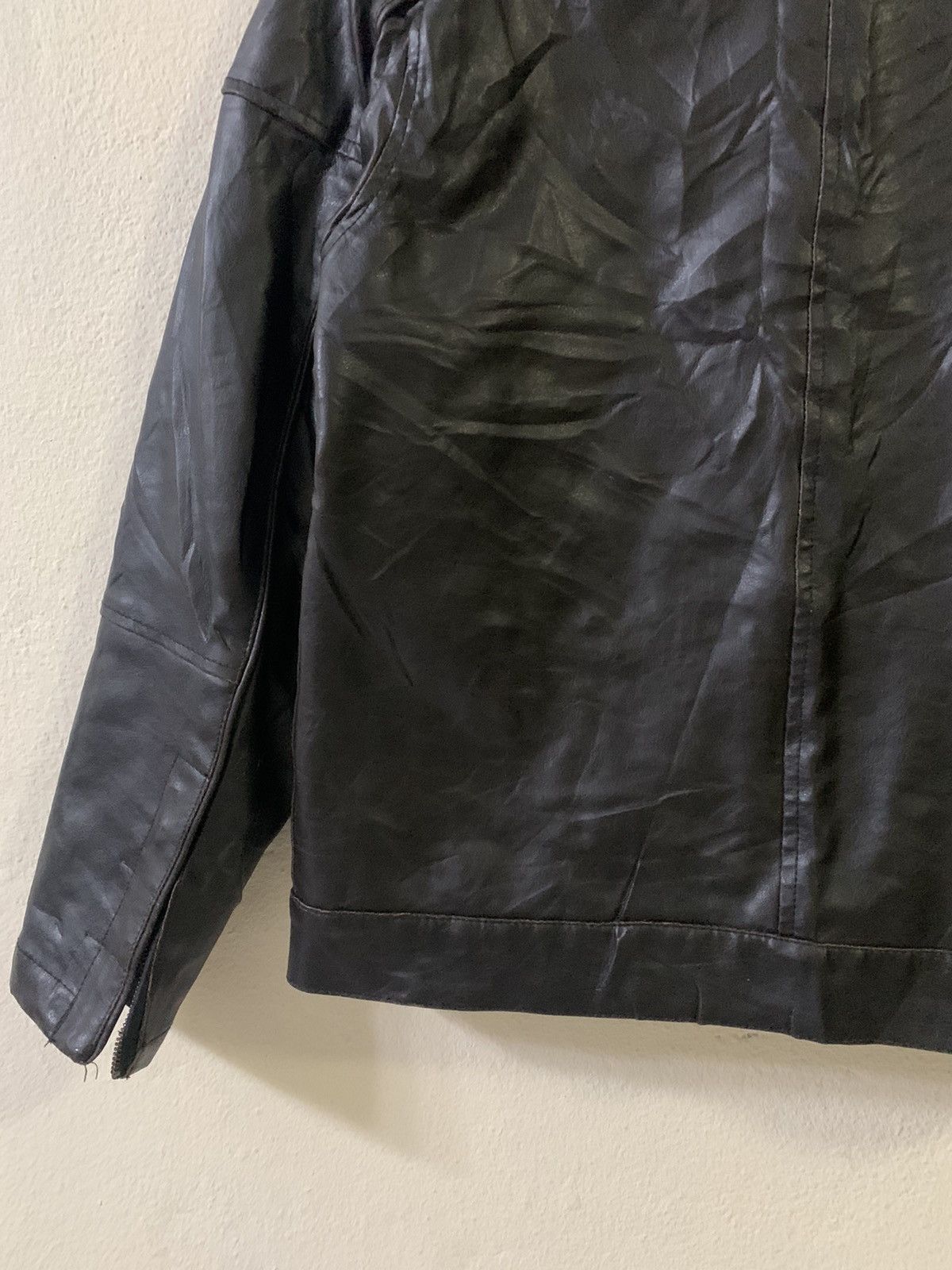 Japanese Brand Real Crush Clothing Leather Jacket Size US S / EU 44-46 / 1 - 7 Thumbnail