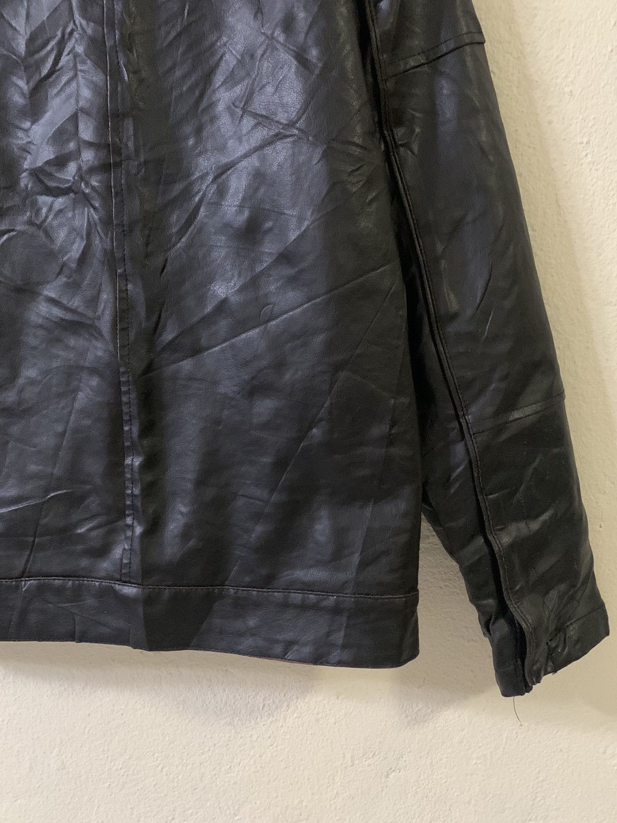 Japanese Brand Real Crush Clothing Leather Jacket Size US S / EU 44-46 / 1 - 6 Thumbnail