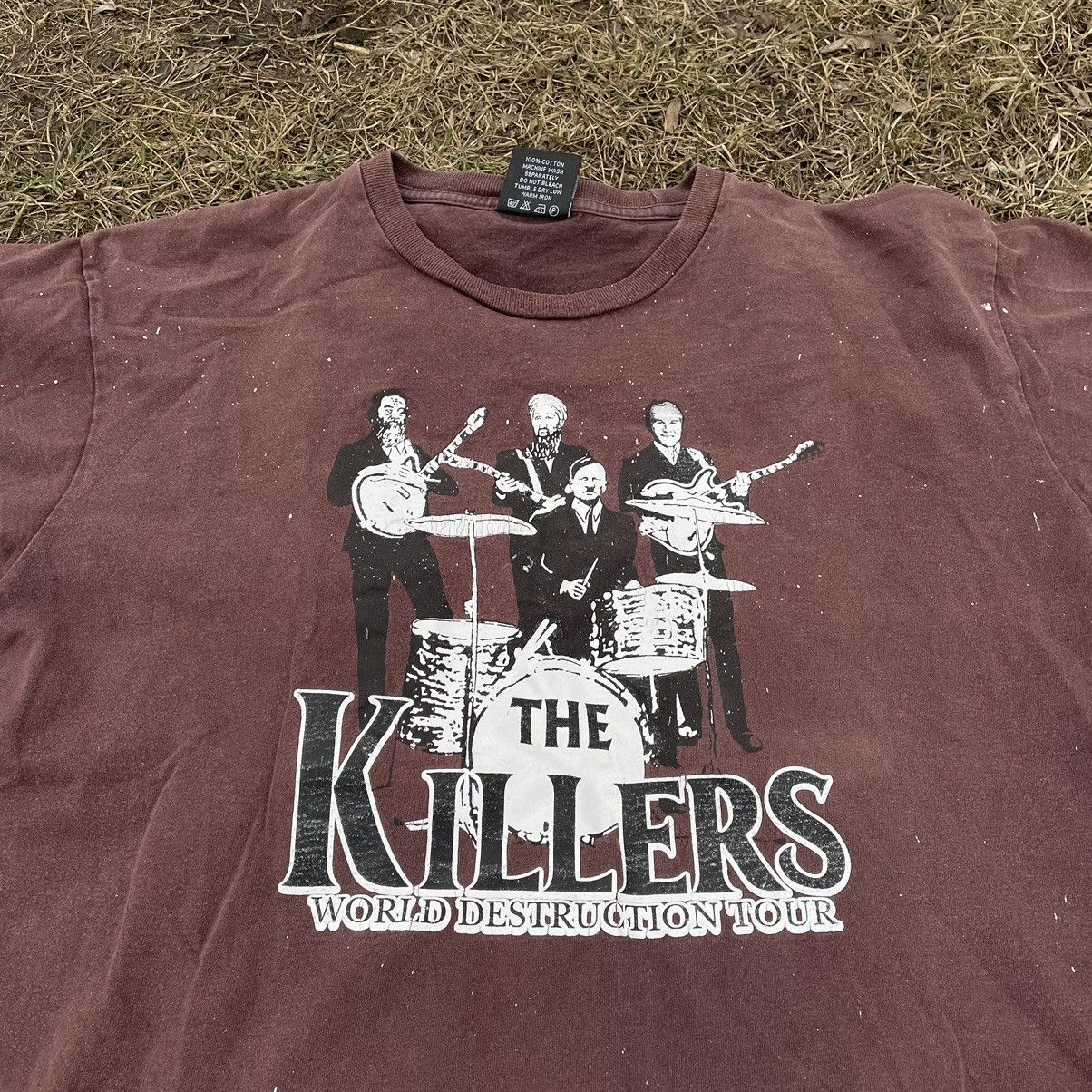 Vintage Vintage 90s The Killers Band Graphic Tee Sun Faded Grunge L Size US L / EU 52-54 / 3 - 4 Thumbnail