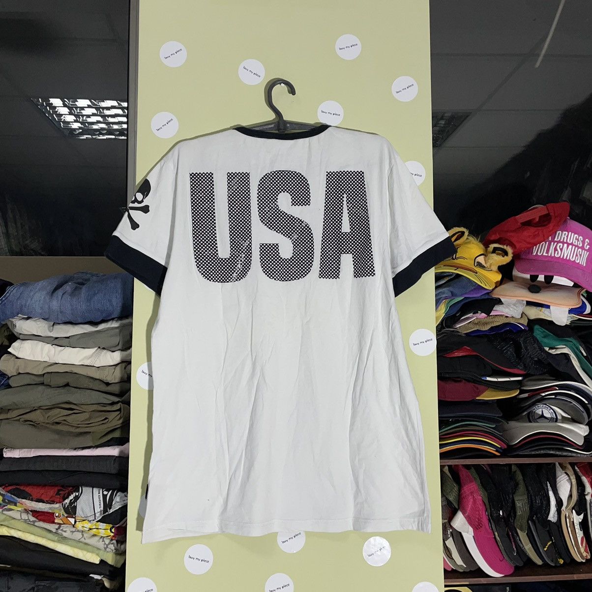 Vintage Vintage Y2K NYC Graphic Tee American Flag Grunge Swag 90s M Size US M / EU 48-50 / 2 - 6 Thumbnail