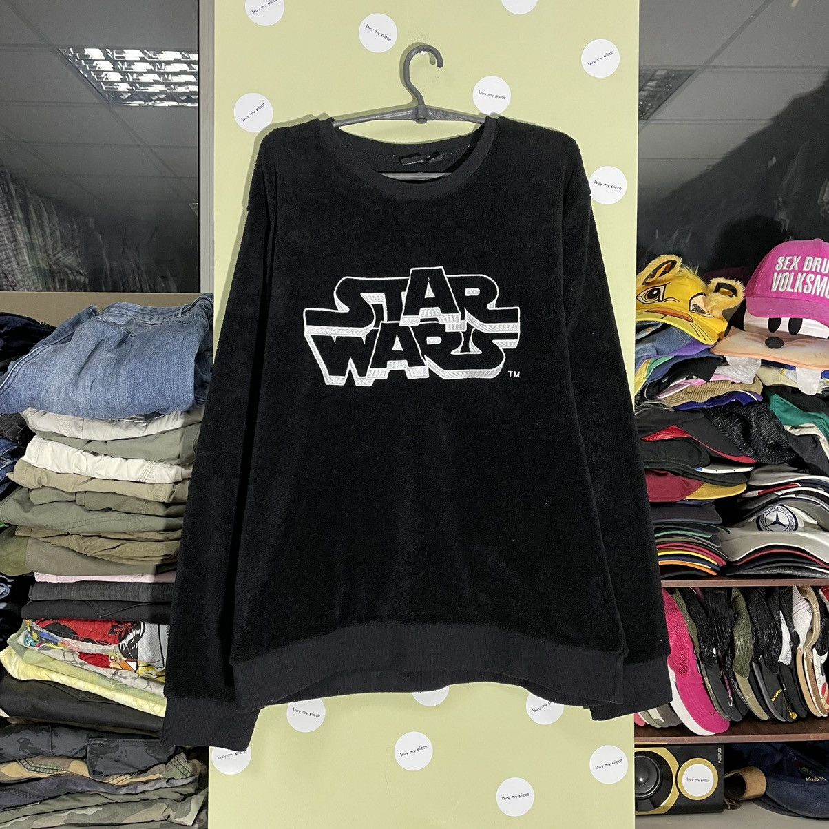 Vintage Vintage 90s Star Wars Graphic Sweatshirt Oversized Grunge L Size US L / EU 52-54 / 3 - 1 Thumbnail