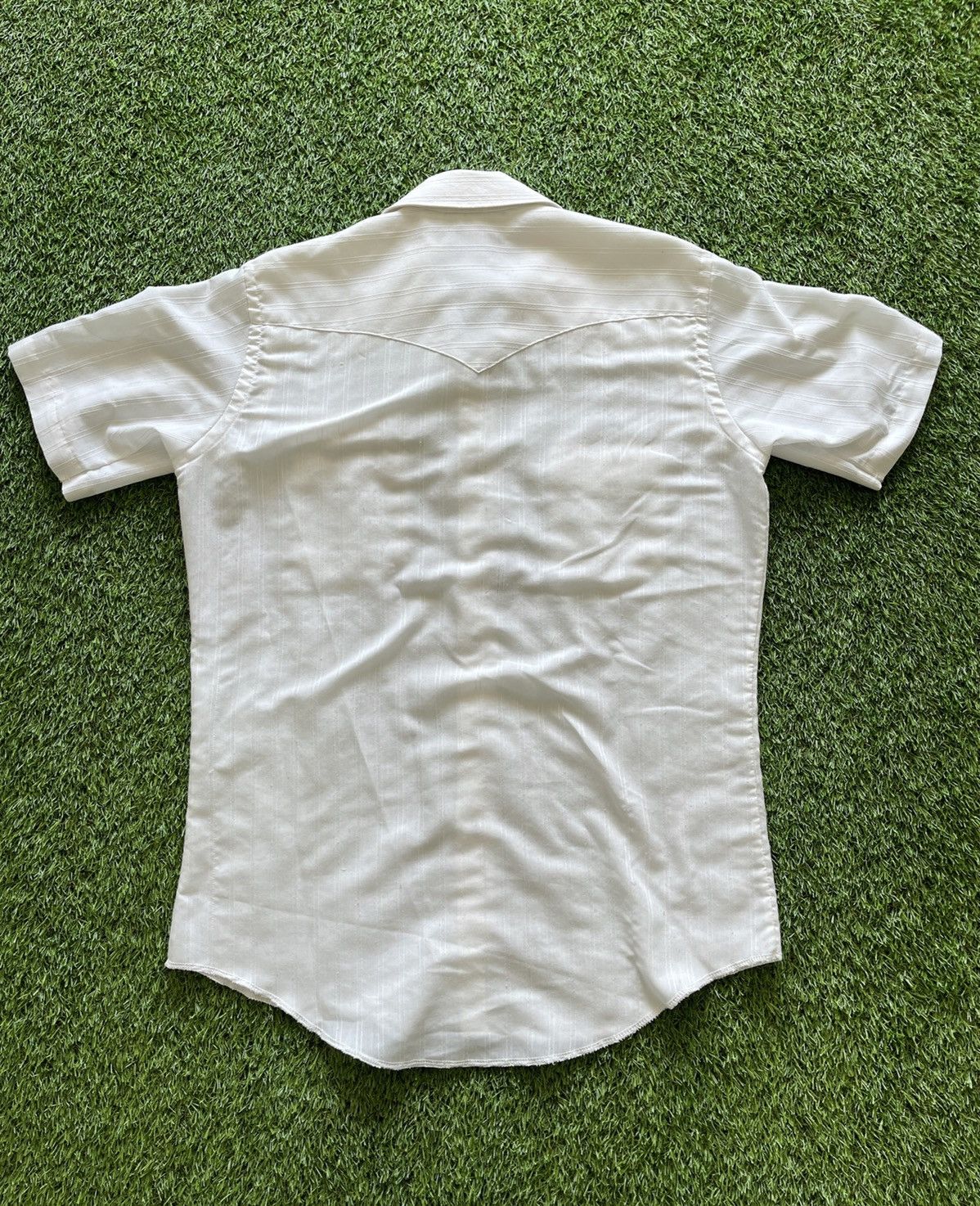 Vintage Vintage 90s Wrangler Pearl Snap Button Up Made In USA Size US L / EU 52-54 / 3 - 5 Thumbnail