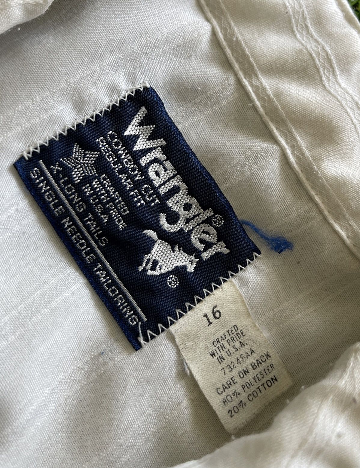 Vintage Vintage 90s Wrangler Pearl Snap Button Up Made In USA Size US L / EU 52-54 / 3 - 4 Thumbnail
