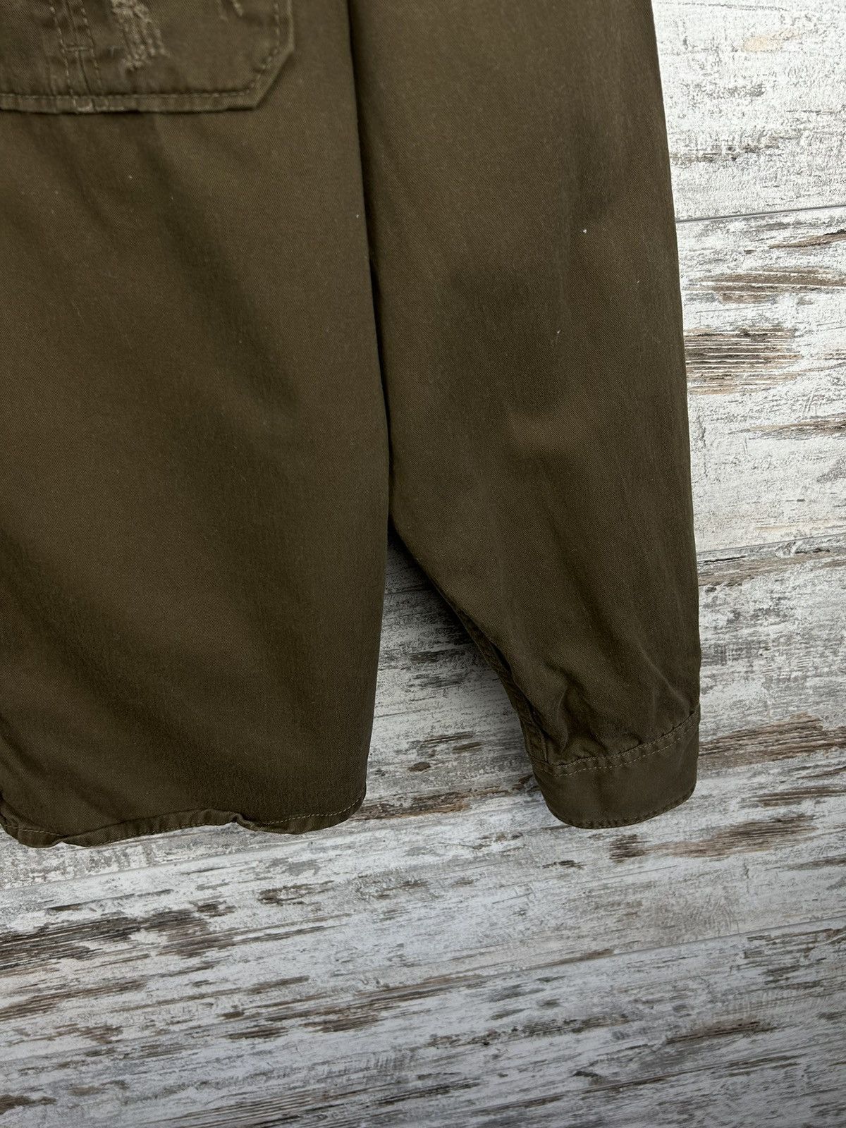 Vintage Mens Vintage Surplus Brown shirts button up streetwear rare Size US XXL / EU 58 / 5 - 5 Thumbnail