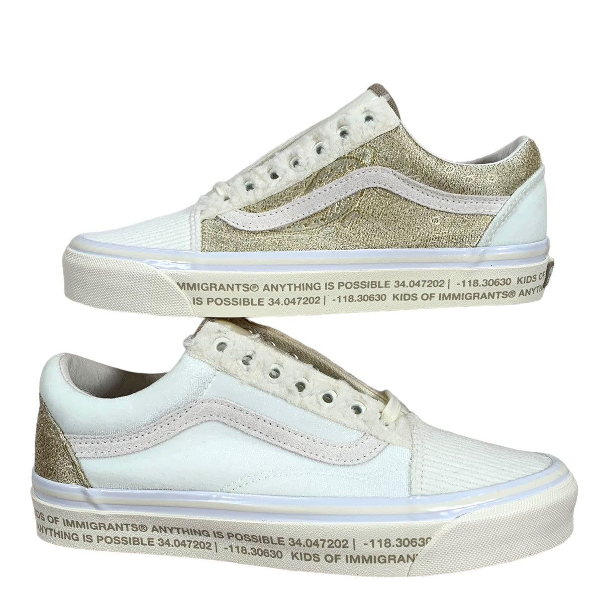 Vans Vans Old Skool 36 Kids Of Immigrants Anything Is Possible Size US 9 / IT 39 - 1 Thumbnail