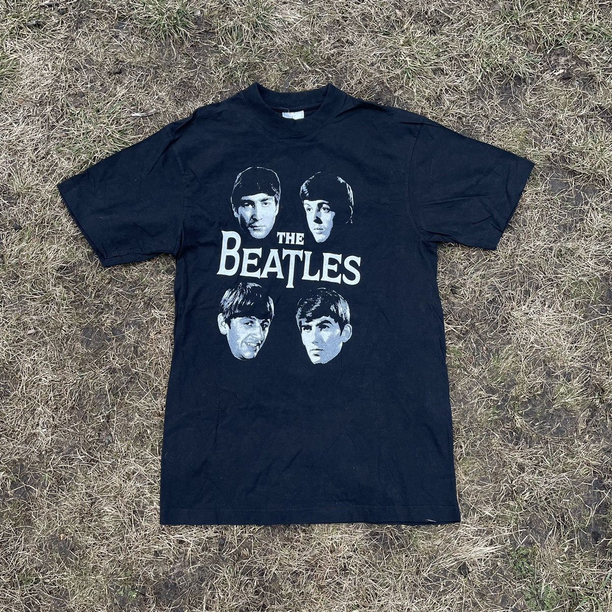 Vintage Vintage 90s Beatles Band Tee Graphic Faded Streetwear Boxy L Size US L / EU 52-54 / 3 - 1 Thumbnail