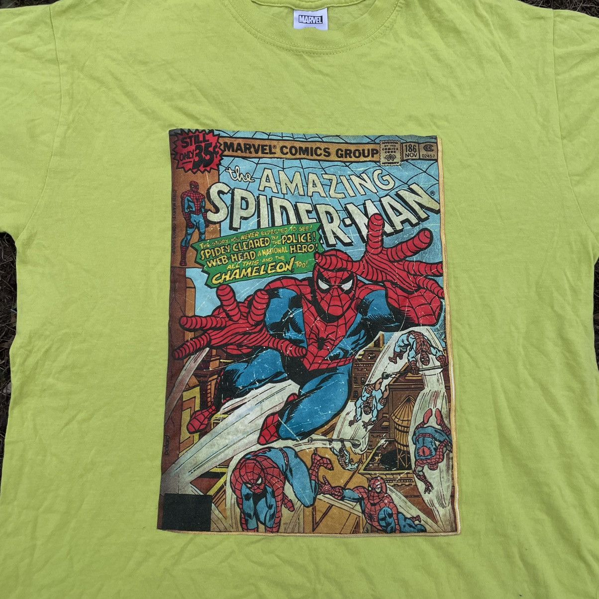 Cartoon Network Vintage Y2K Tee Marvel Spider Man Face Humor L Size US L / EU 52-54 / 3 - 4 Thumbnail