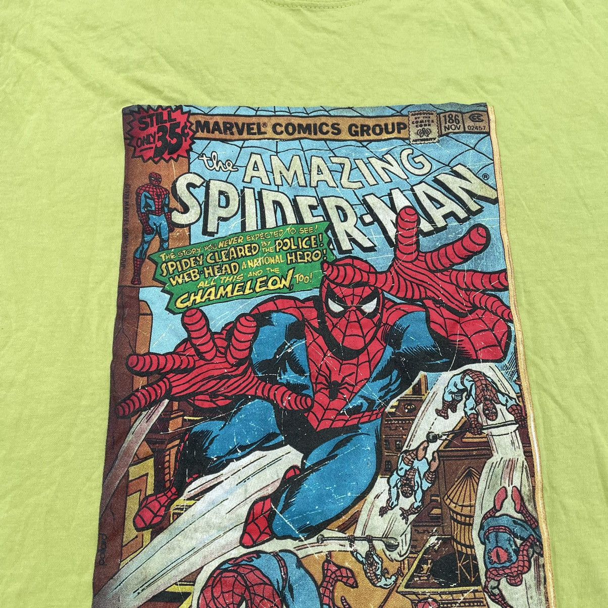 Cartoon Network Vintage Y2K Tee Marvel Spider Man Face Humor L Size US L / EU 52-54 / 3 - 5 Thumbnail
