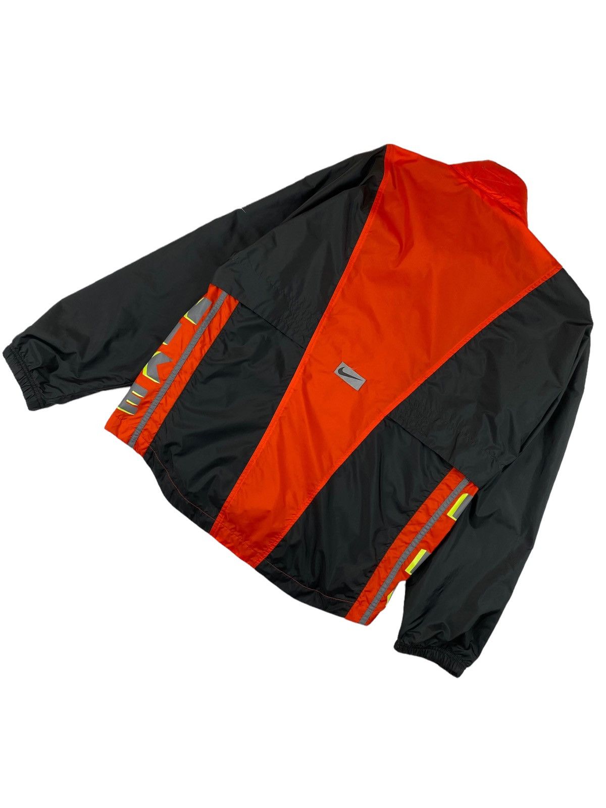 Nike Vintage Nike Big Logo Drill Windbreaker Bomber Jacket Size US S / EU 44-46 / 1 - 12 Thumbnail