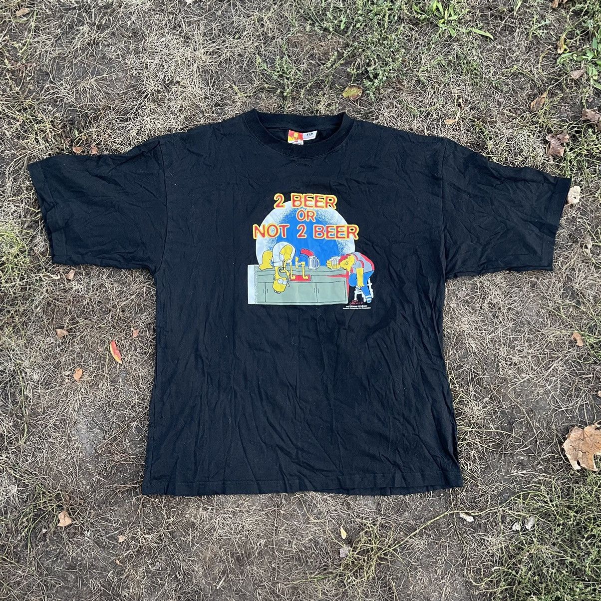 Vintage Vintage 90s Bart Simpson Faded Graphic Tee Streetwear Boxy L Size US L / EU 52-54 / 3 - 1 Thumbnail