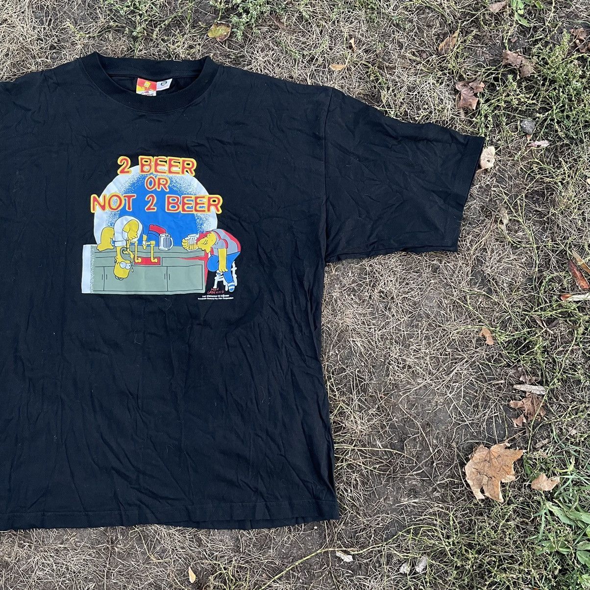 Vintage Vintage 90s Bart Simpson Faded Graphic Tee Streetwear Boxy L Size US L / EU 52-54 / 3 - 2 Thumbnail