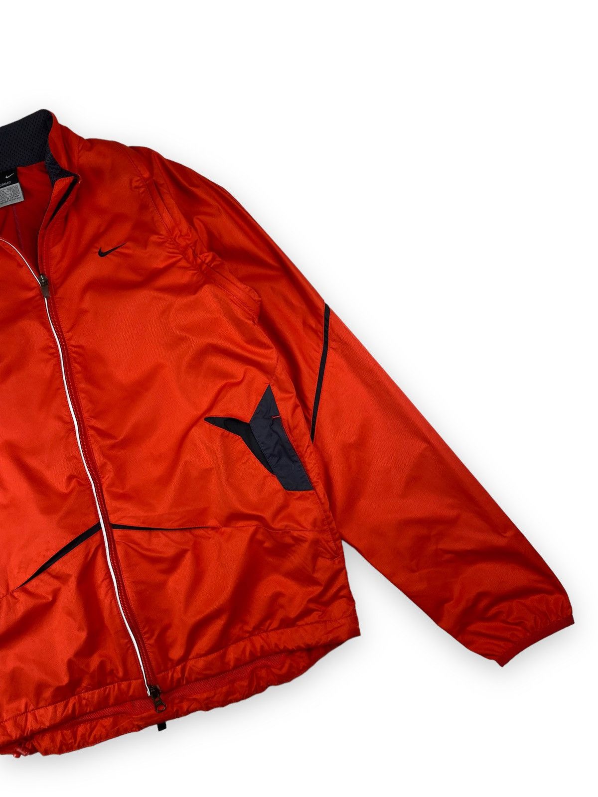 Nike × Vintage Vintage Nike Drill Bomber Jacket Windbreaker Vest Size US M / EU 48-50 / 2 - 8 Thumbnail