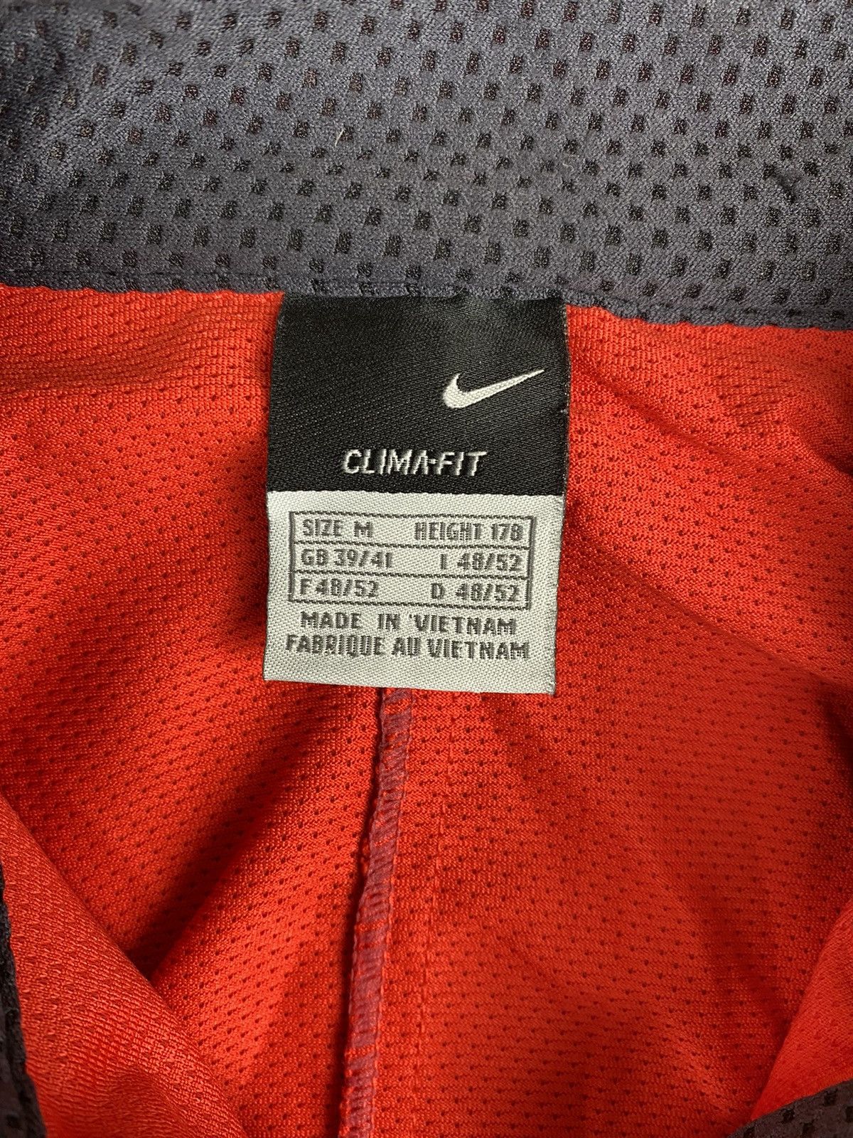Nike × Vintage Vintage Nike Drill Bomber Jacket Windbreaker Vest Size US M / EU 48-50 / 2 - 20 Thumbnail