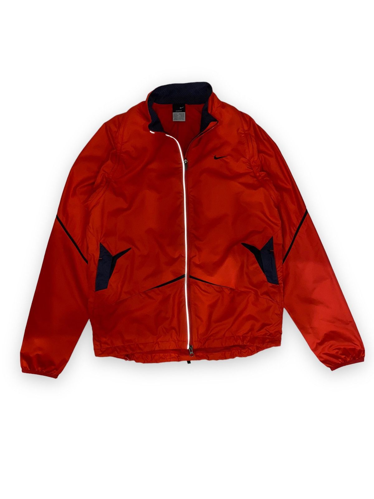 Nike × Vintage Vintage Nike Drill Bomber Jacket Windbreaker Vest Size US M / EU 48-50 / 2 - 6 Thumbnail