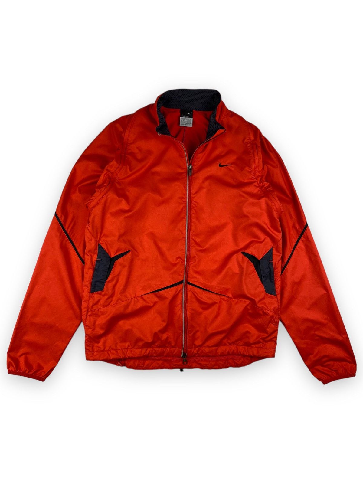 Nike × Vintage Vintage Nike Drill Bomber Jacket Windbreaker Vest Size US M / EU 48-50 / 2 - 5 Thumbnail