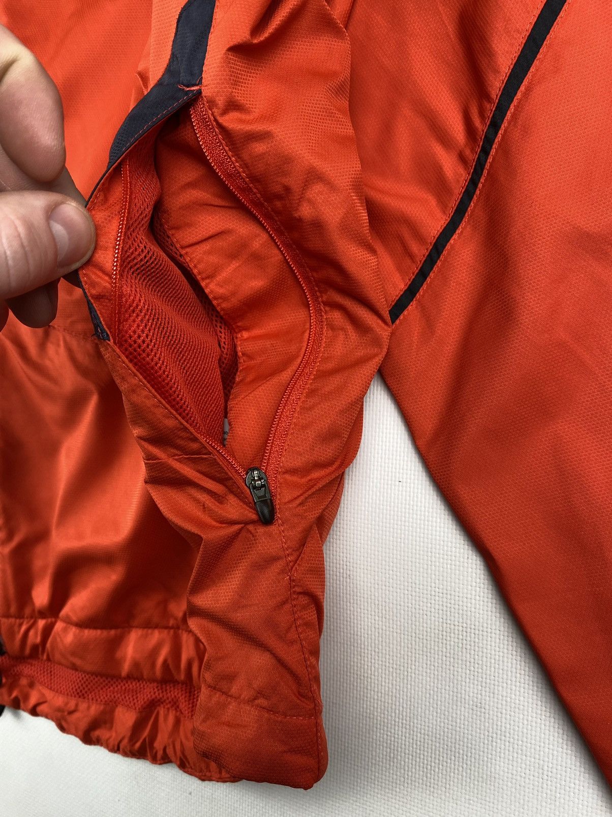 Nike × Vintage Vintage Nike Drill Bomber Jacket Windbreaker Vest Size US M / EU 48-50 / 2 - 15 Thumbnail