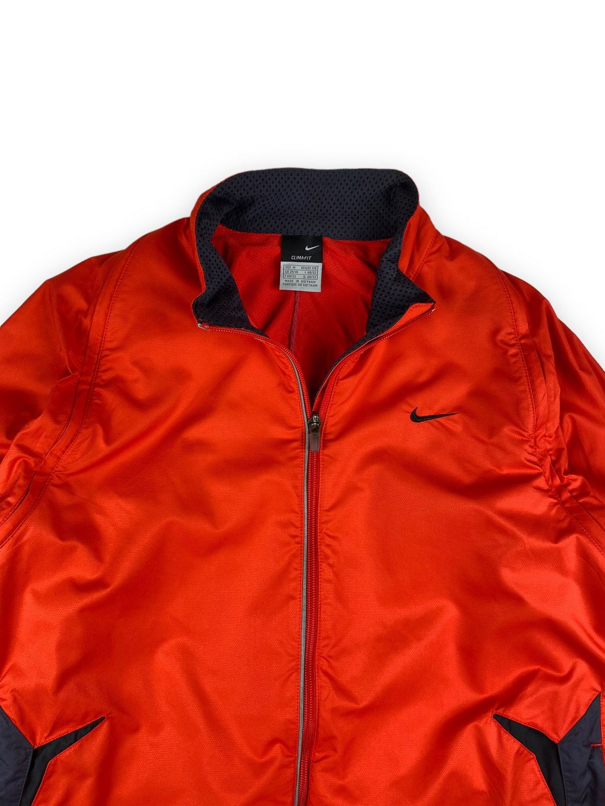 Nike × Vintage Vintage Nike Drill Bomber Jacket Windbreaker Vest Size US M / EU 48-50 / 2 - 9 Thumbnail