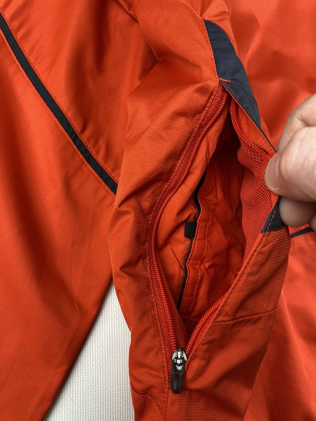 Nike × Vintage Vintage Nike Drill Bomber Jacket Windbreaker Vest Size US M / EU 48-50 / 2 - 13 Thumbnail
