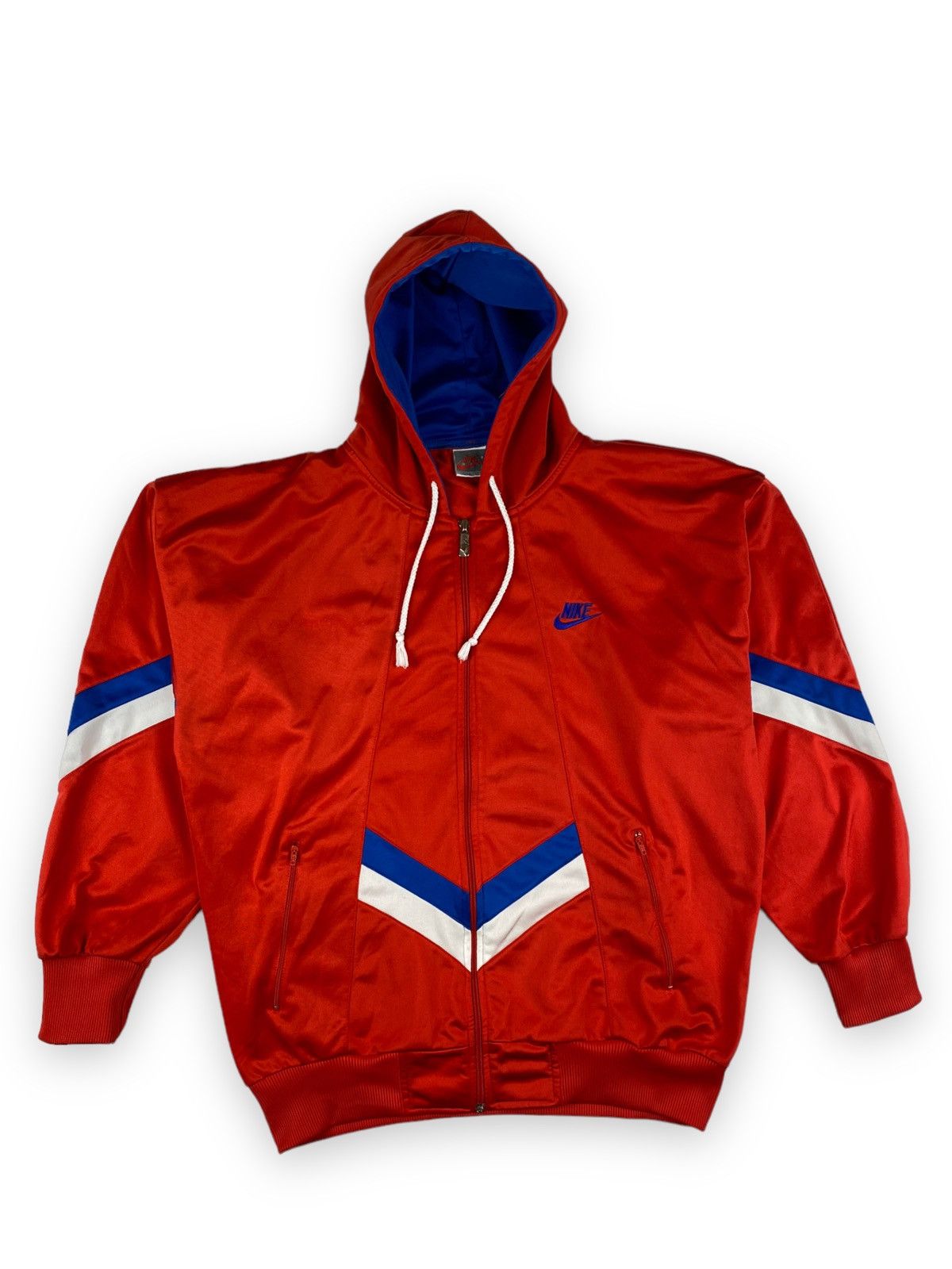 Nike × Vintage Mens Vintage Nike Bomber Light Track Jacket Size L Size US L / EU 52-54 / 3 - 6 Thumbnail