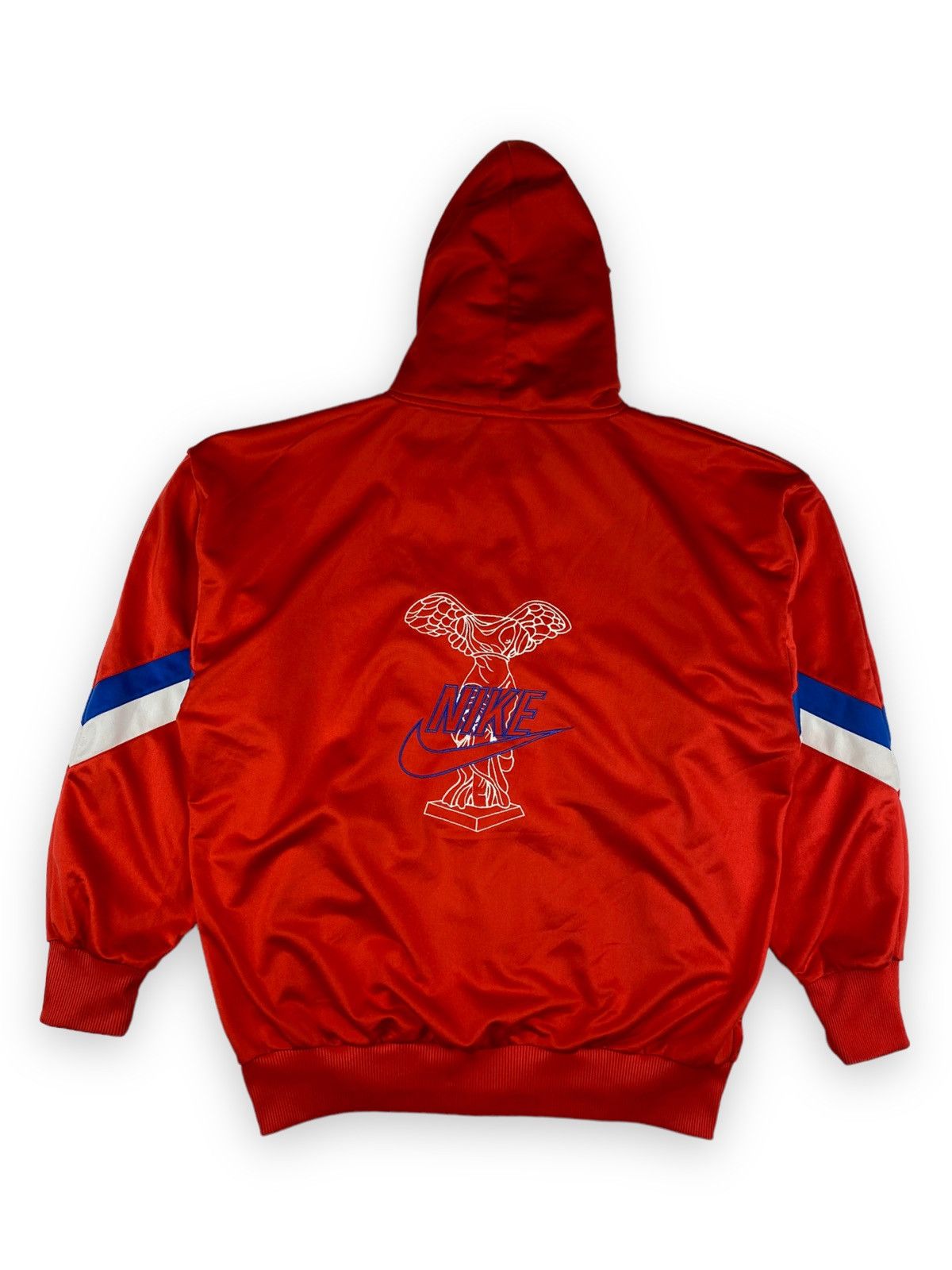 Nike × Vintage Mens Vintage Nike Bomber Light Track Jacket Size L Size US L / EU 52-54 / 3 - 2 Thumbnail
