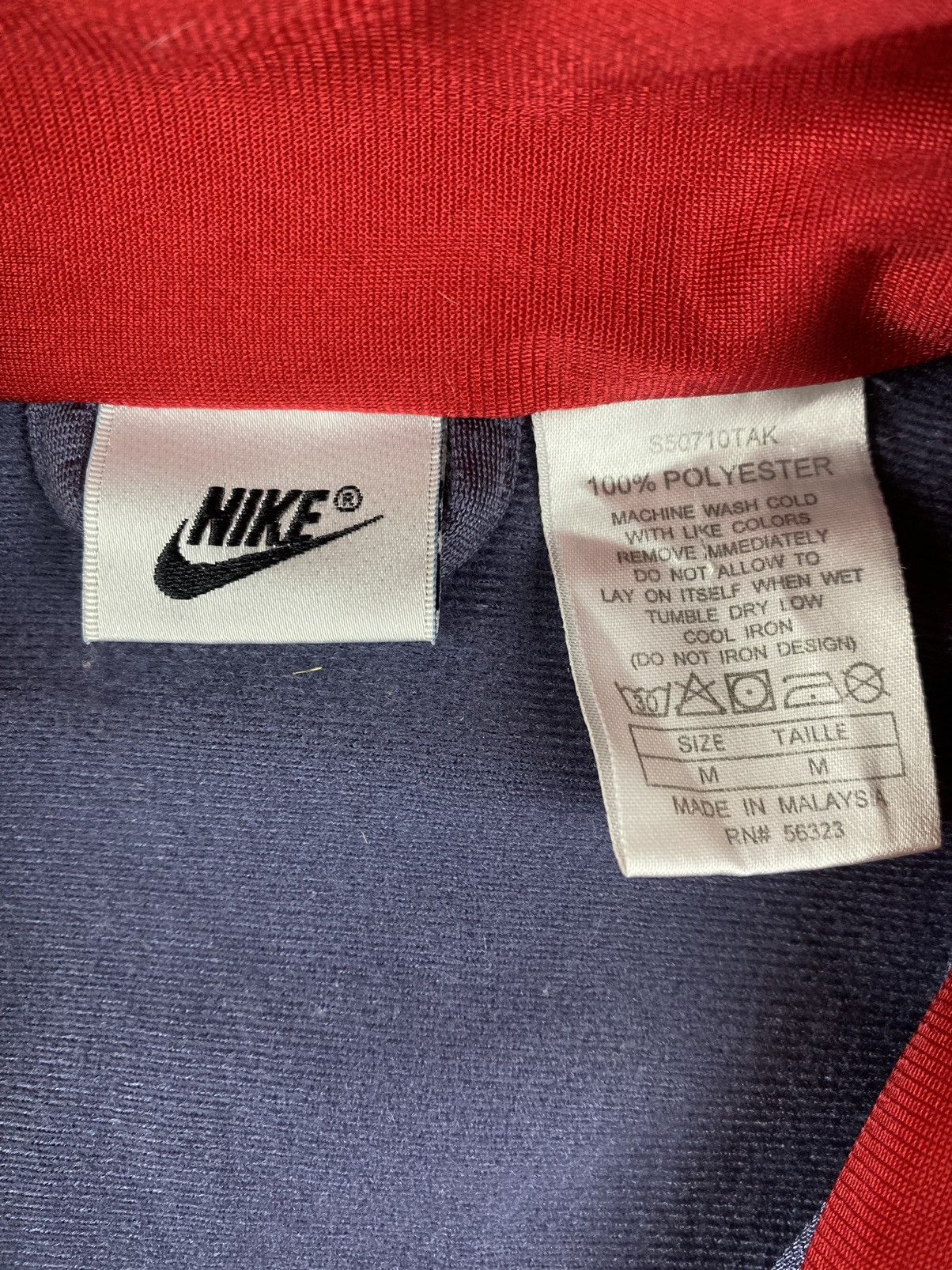 Nike × Vintage Mens Vintage Nike Jacket Bomber Size M Size US M / EU 48-50 / 2 - 10 Thumbnail