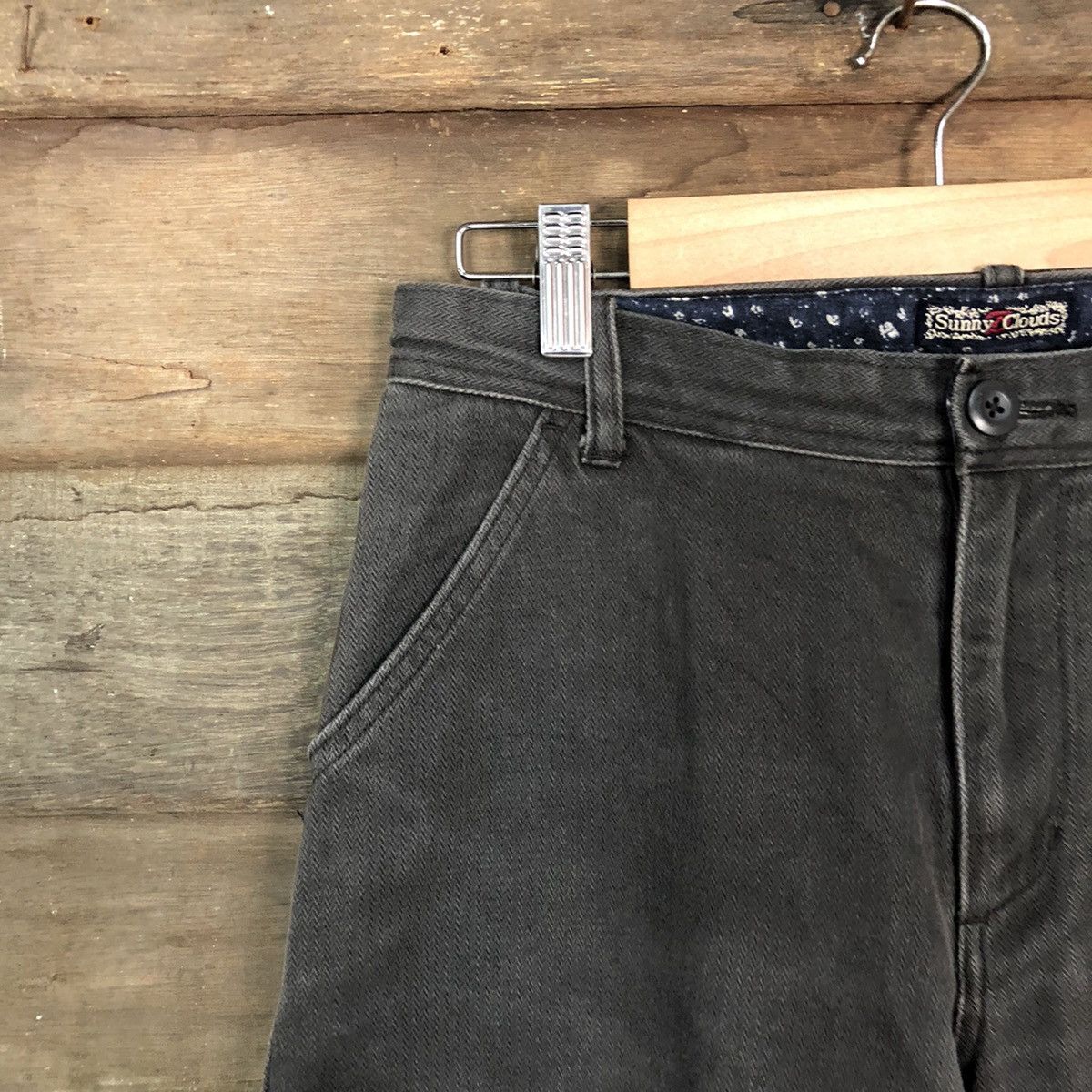 Japanese Brand CARGO PANTS SUNNY CLOUDS MULTIPOCKET SEDITIONARIES STYLE#920 Size US 28 / EU 44 - 4 Thumbnail