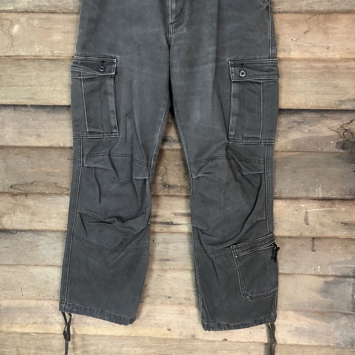 Japanese Brand CARGO PANTS SUNNY CLOUDS MULTIPOCKET SEDITIONARIES STYLE#920 Size US 28 / EU 44 - 3 Thumbnail