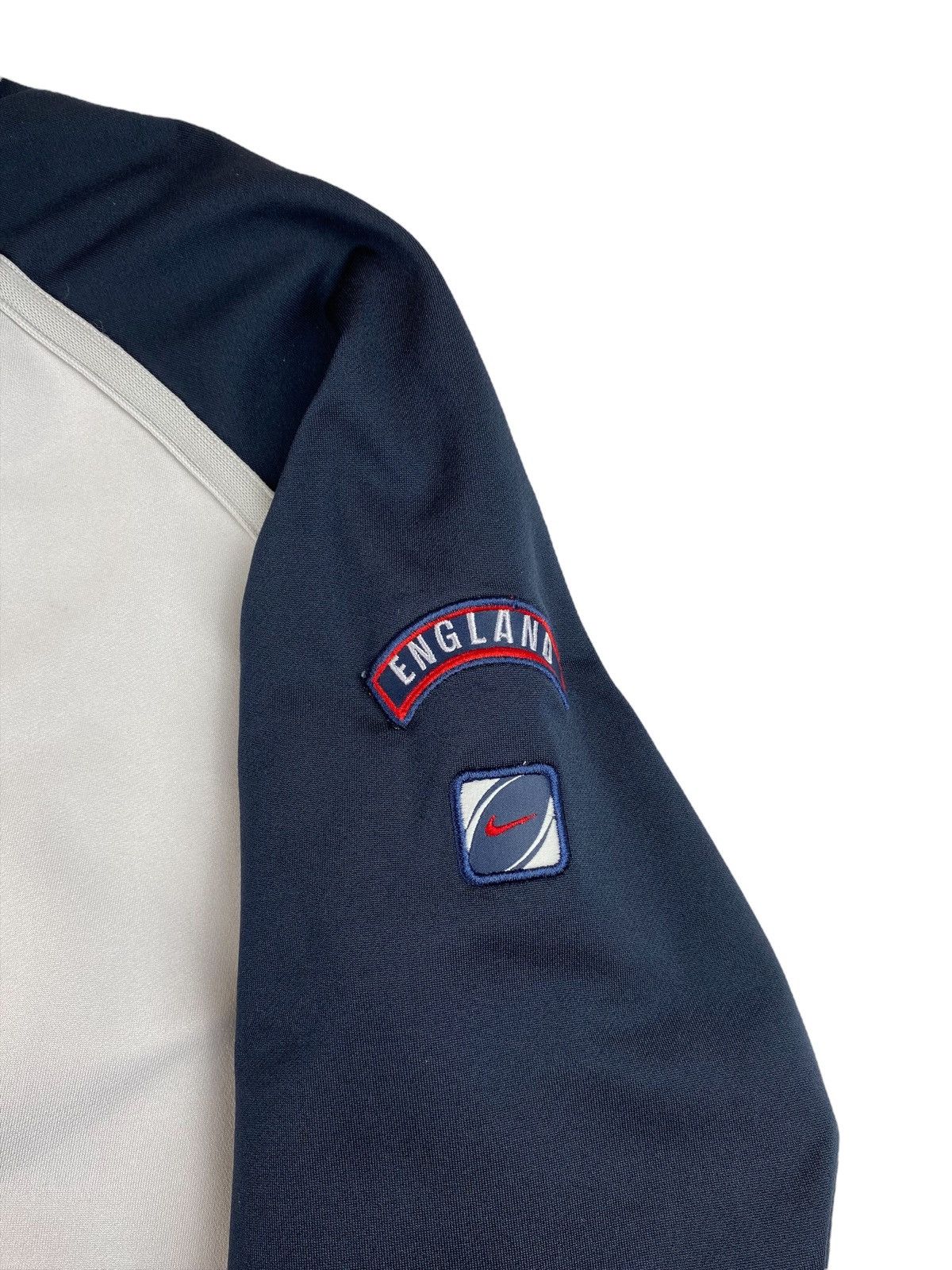 Nike × Vintage Nike England O2 Rugby Windbreaker Bomber Jacket Size M Size US M / EU 48-50 / 2 - 8 Thumbnail