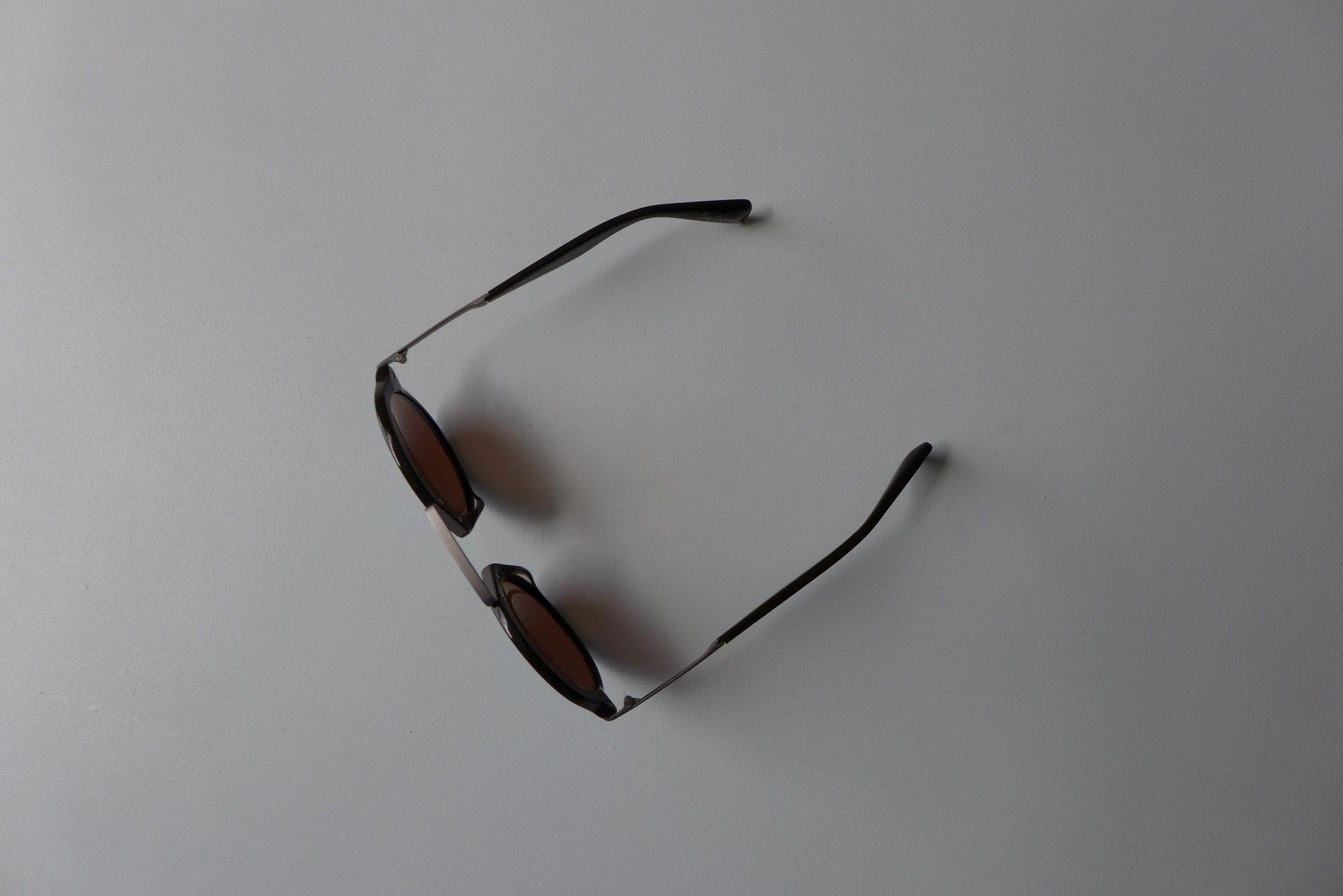 Yohji Yamamoto Yohji Yamamoto YY5009 Sunglasses - Dark Brown Acetate Size ONE SIZE - 4 Thumbnail
