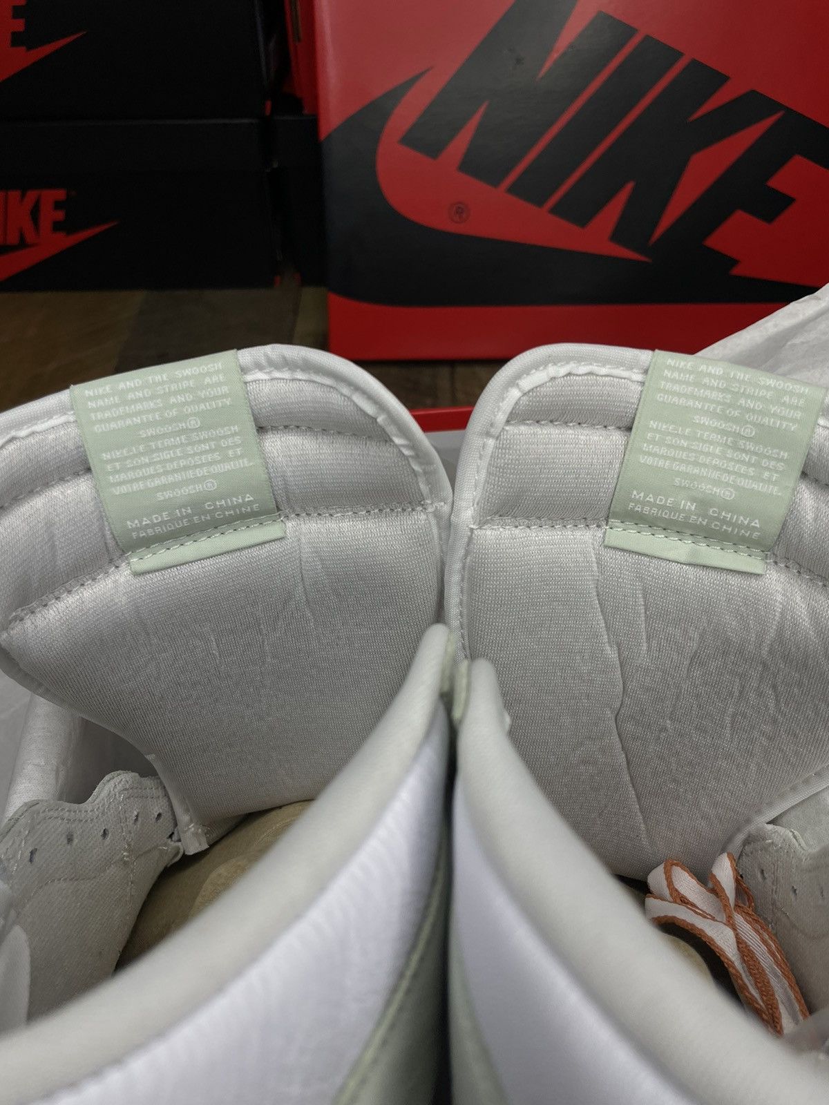 Jordan Brand Air Jordan 1 High Retro Og seafoam green 2021 Size US 10 / EU 43 - 8 Thumbnail