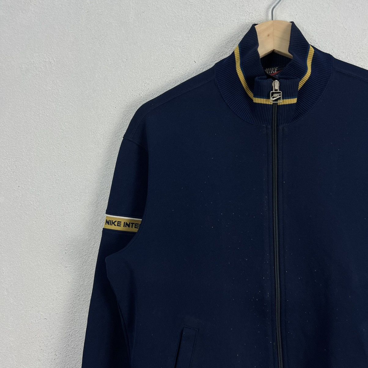 Nike VINTAGE NIKE ZIPPER JACKET BLUE TAG MADE IN JAPAN Size US M / EU 48-50 / 2 - 3 Thumbnail