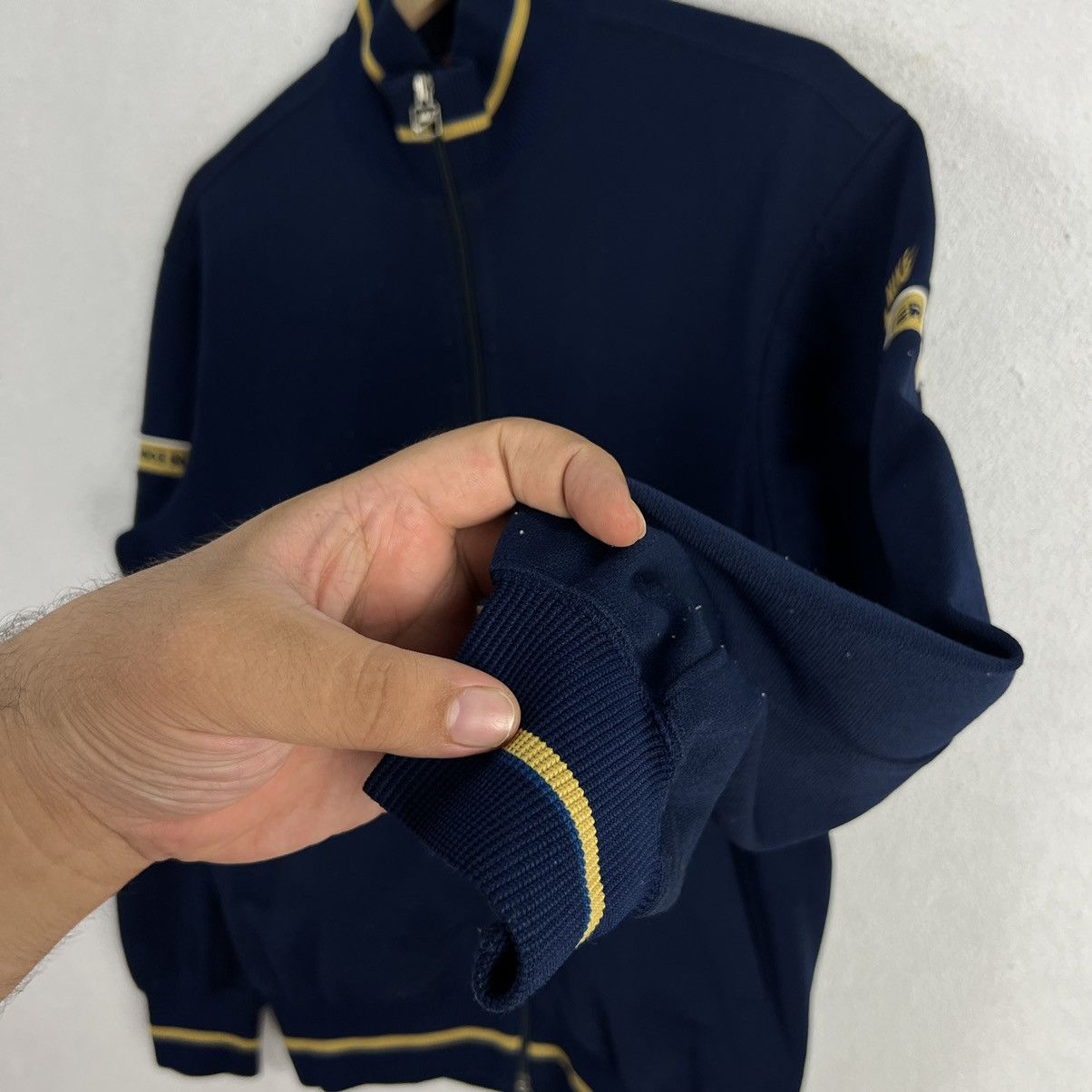 Nike VINTAGE NIKE ZIPPER JACKET BLUE TAG MADE IN JAPAN Size US M / EU 48-50 / 2 - 6 Thumbnail