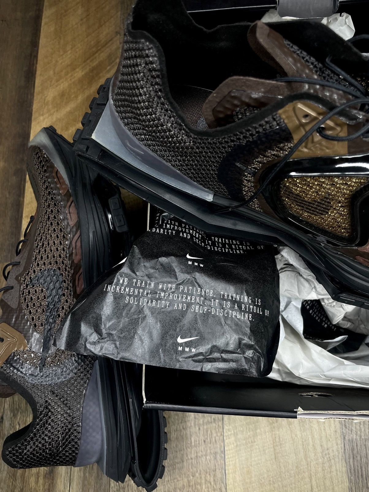 MMW × Nike Matthew M Williams x Zoom 004 baroque brown Size US 9.5 / EU 42-43 - 11 Thumbnail