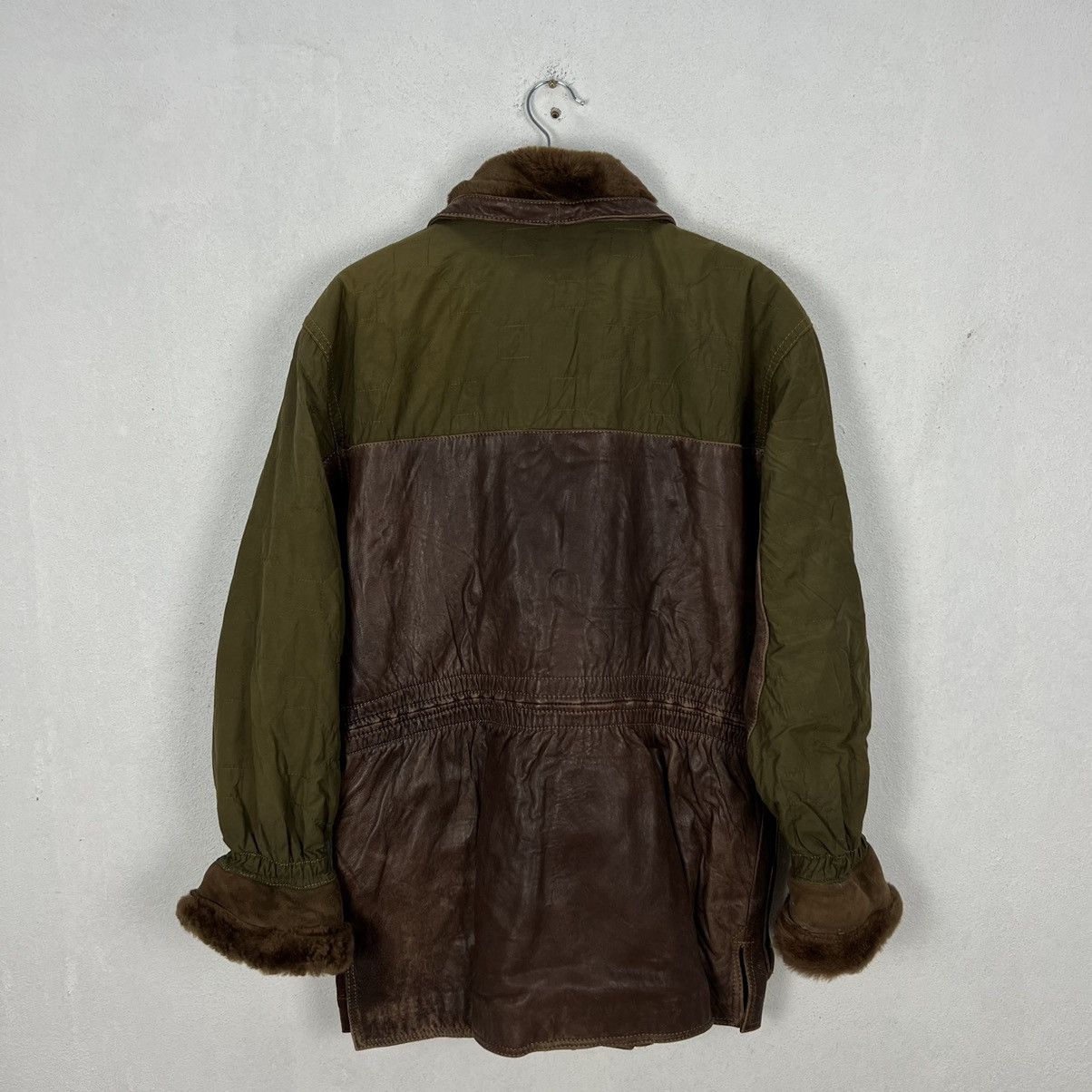 Japanese Brand VINTAGE HOWIE & SON MADE IN SPAIN SUIDE LEATHER JACKET Size US L / EU 52-54 / 3 - 10 Thumbnail