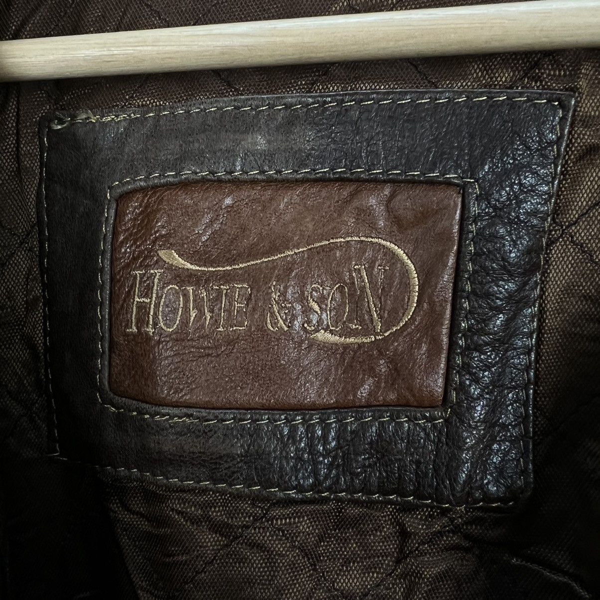 Japanese Brand VINTAGE HOWIE & SON MADE IN SPAIN SUIDE LEATHER JACKET Size US L / EU 52-54 / 3 - 16 Thumbnail