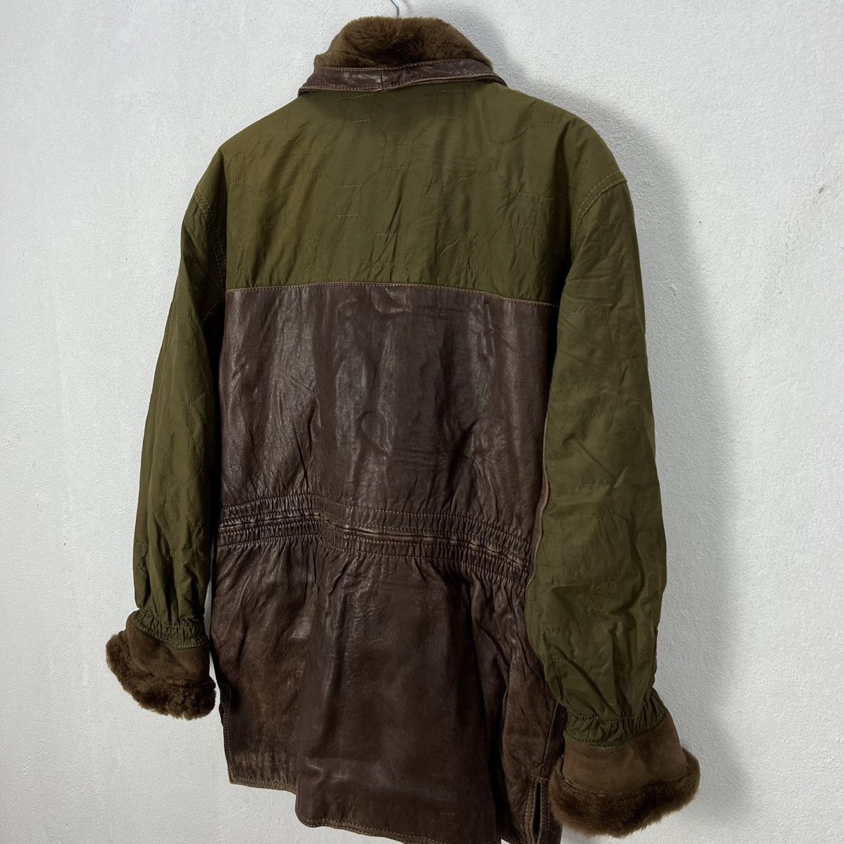 Japanese Brand VINTAGE HOWIE & SON MADE IN SPAIN SUIDE LEATHER JACKET Size US L / EU 52-54 / 3 - 11 Thumbnail