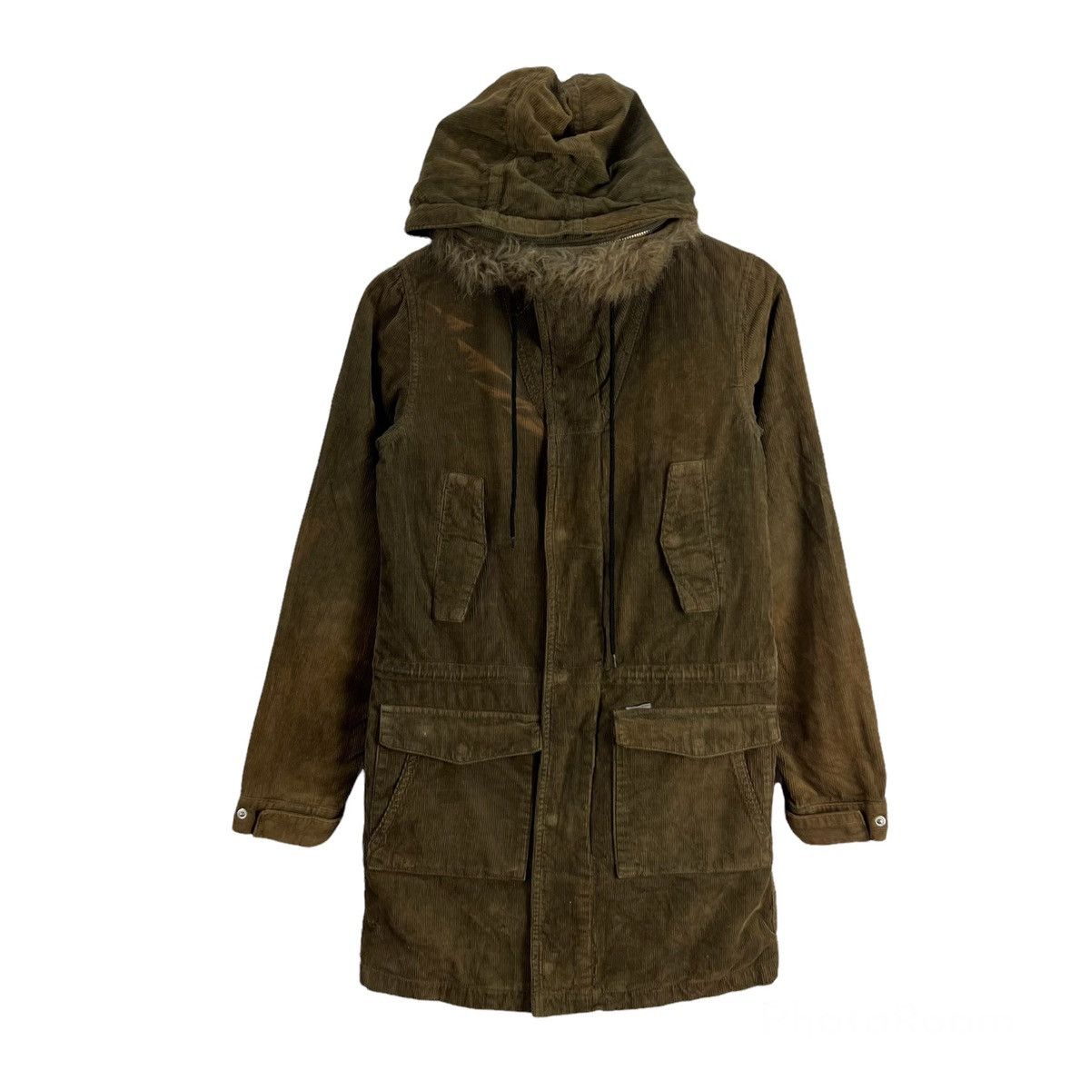 Carhartt VINTAGE CARHARTT HOODIE ICONIC MULTI POCKET JACKET MINK FUR Size US S / EU 44-46 / 1 - 1 Thumbnail